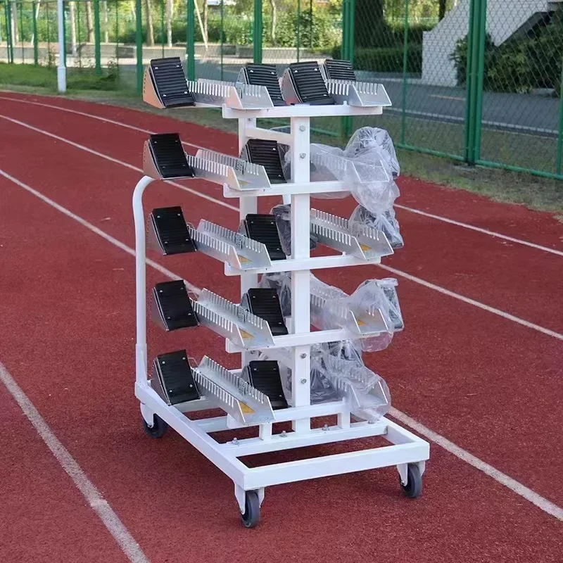 Shot put cart, shot put rack, track and field equipment, school sports cart, shot put label discus combination cart