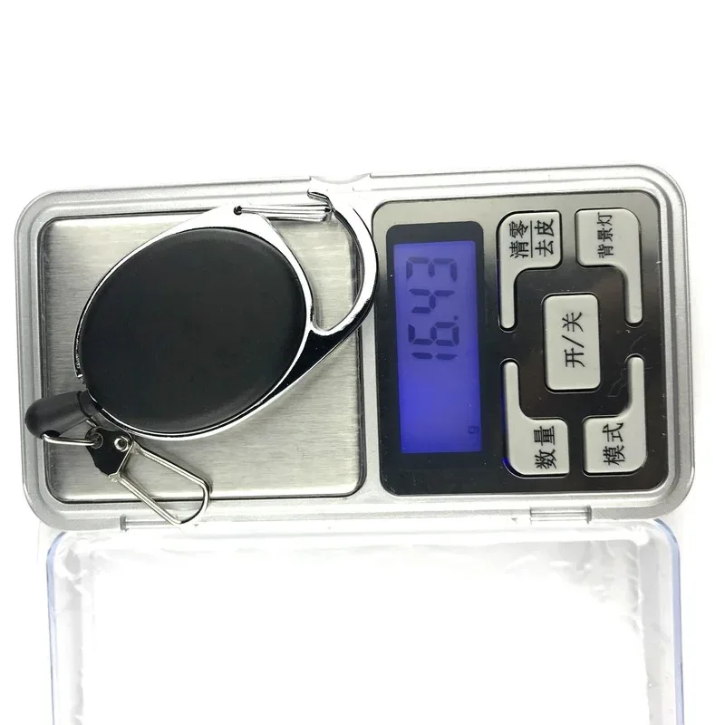 1/2/3/4/8/10 قطعة سلسلة مفاتيح مرنة يطير الصيد ضام أدوات النازع حارس قابل للسحب مفتاح سلسلة سبائك الزنك حلقات المفاتيح #5