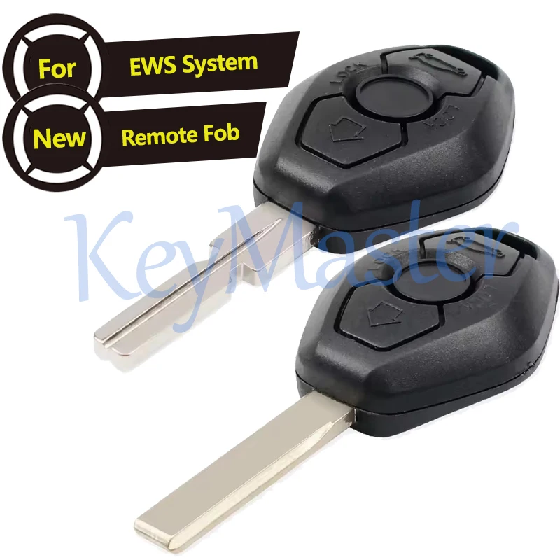 

Дистанционный автомобильный брелок с чипом 315 МГц 433 МГц ID44 для BMW EWS E38 E39 E46 X3 X5 Z3 Z4 1 3 5 7 серии FCC ID: LX8 FZV HU58/HU92 Blade