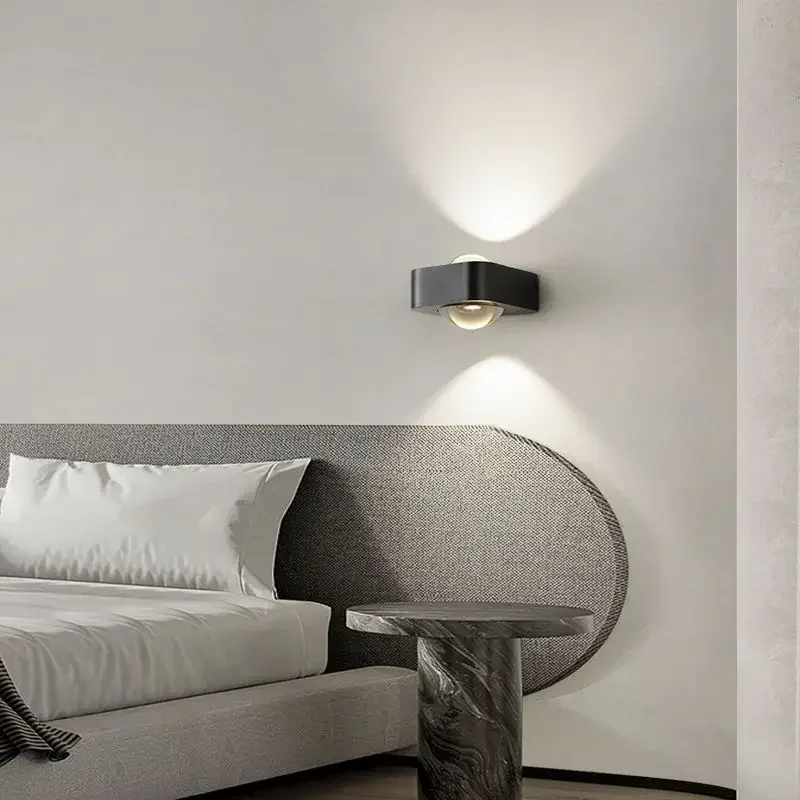 Minimalist bedroom bedside wall lamp, background wall wall lamp