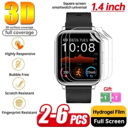 Smart watch screen protective film 1.4inch protective film soft film For ZL54c/B57/P22/P25/P36/Y13/gt20, For Huami Amazfit Bip 3