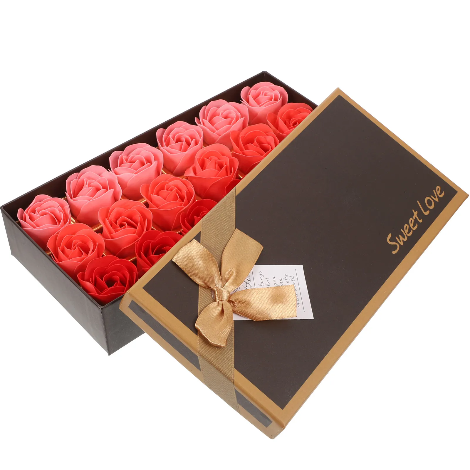 

1 Box Lifelike Soap Flower Bouquet Simulated Rose Ornament for Indoor Decor Desk Bathroom Porch Aesthetic Layout