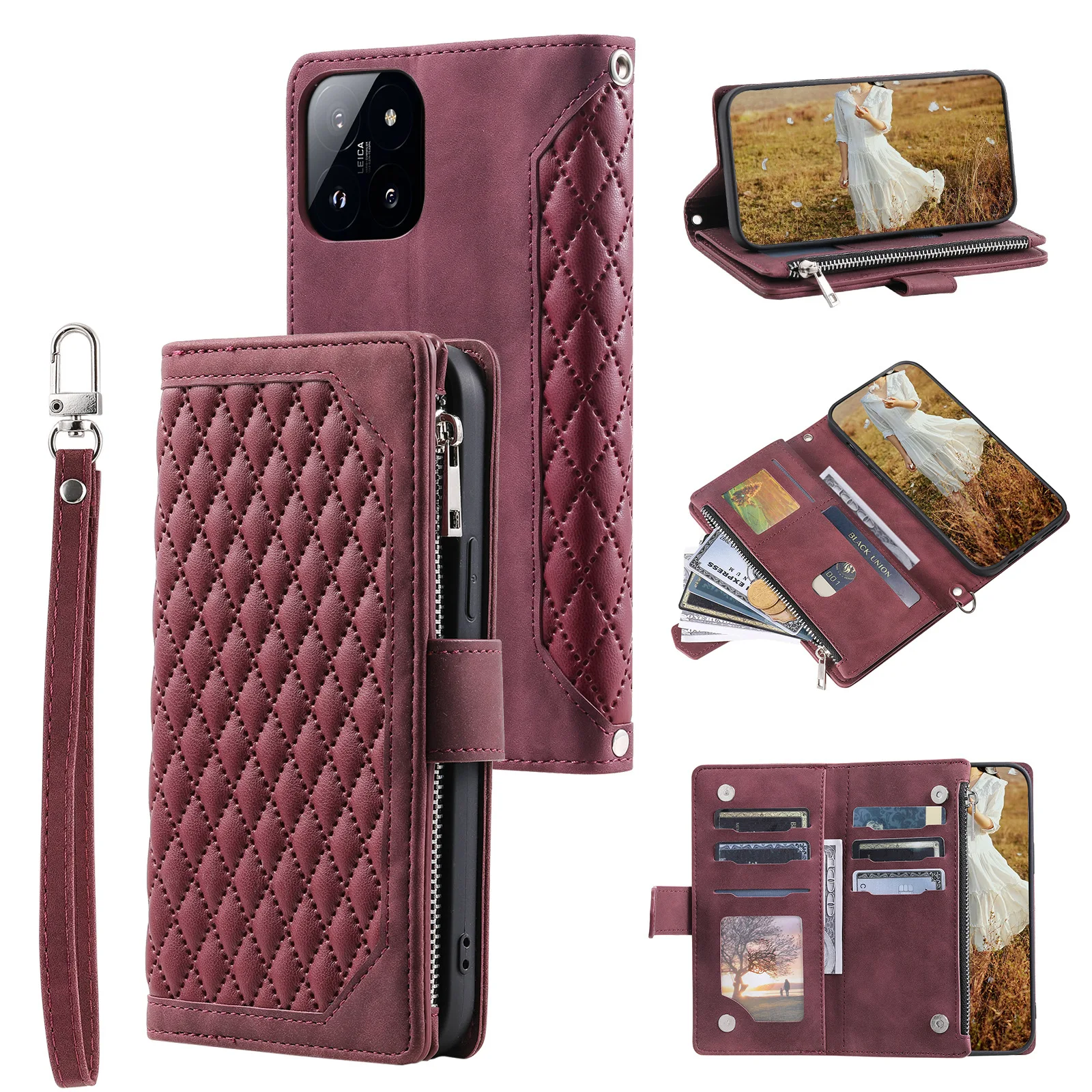 Crossbody Zipper Wa… - image