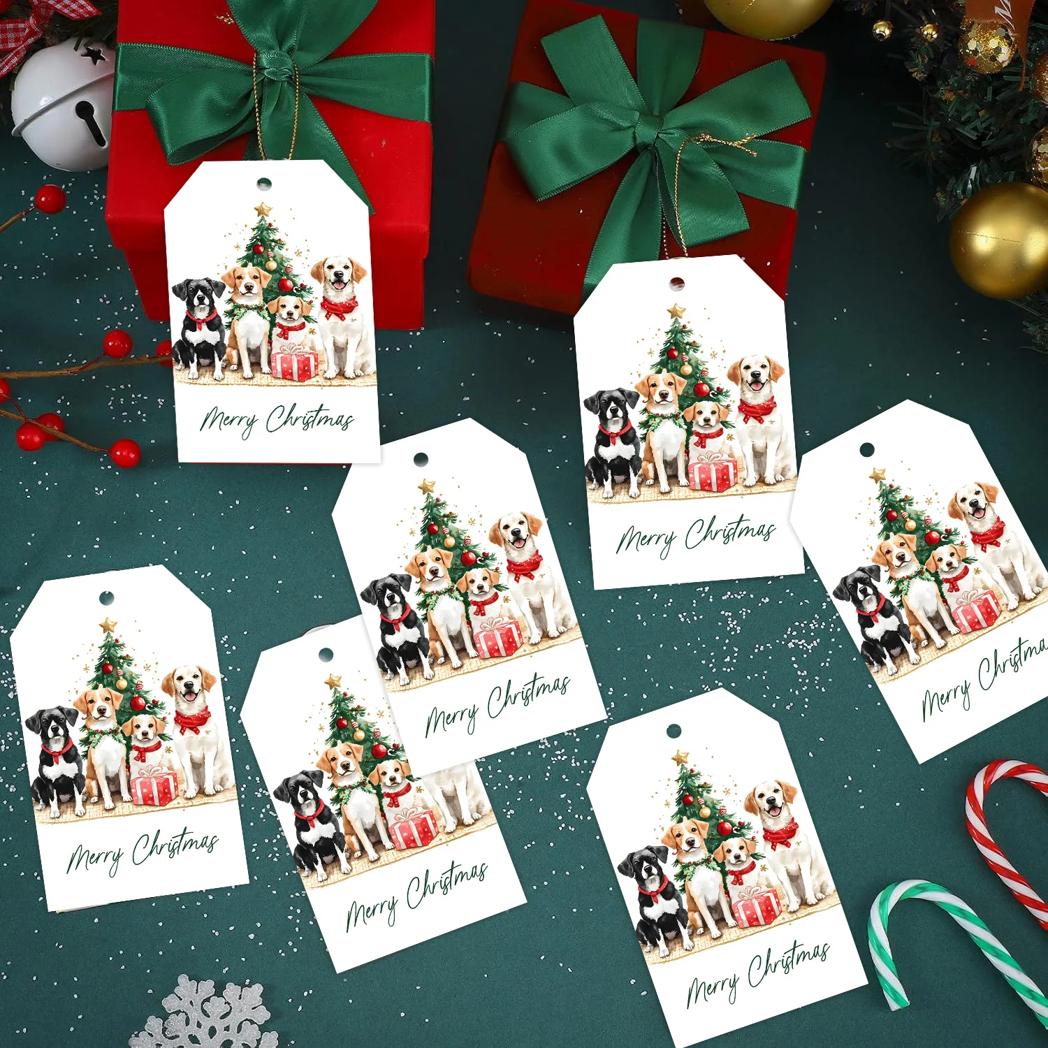 Etikett für Weihnachtsgeschenkverpackungen, Weihnachtsdekoration, Weihnachtsgeschenk-Dekoration für Kinder, 2026, Neujahrsdekoration