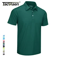 Camisetas de Polo de Golf para Hombre TACVASEN, de Secado Rápido, Manga Corta, Rendimiento Atlético, Absorción de Humedad, Deportivas, Casuales, para Trabajo