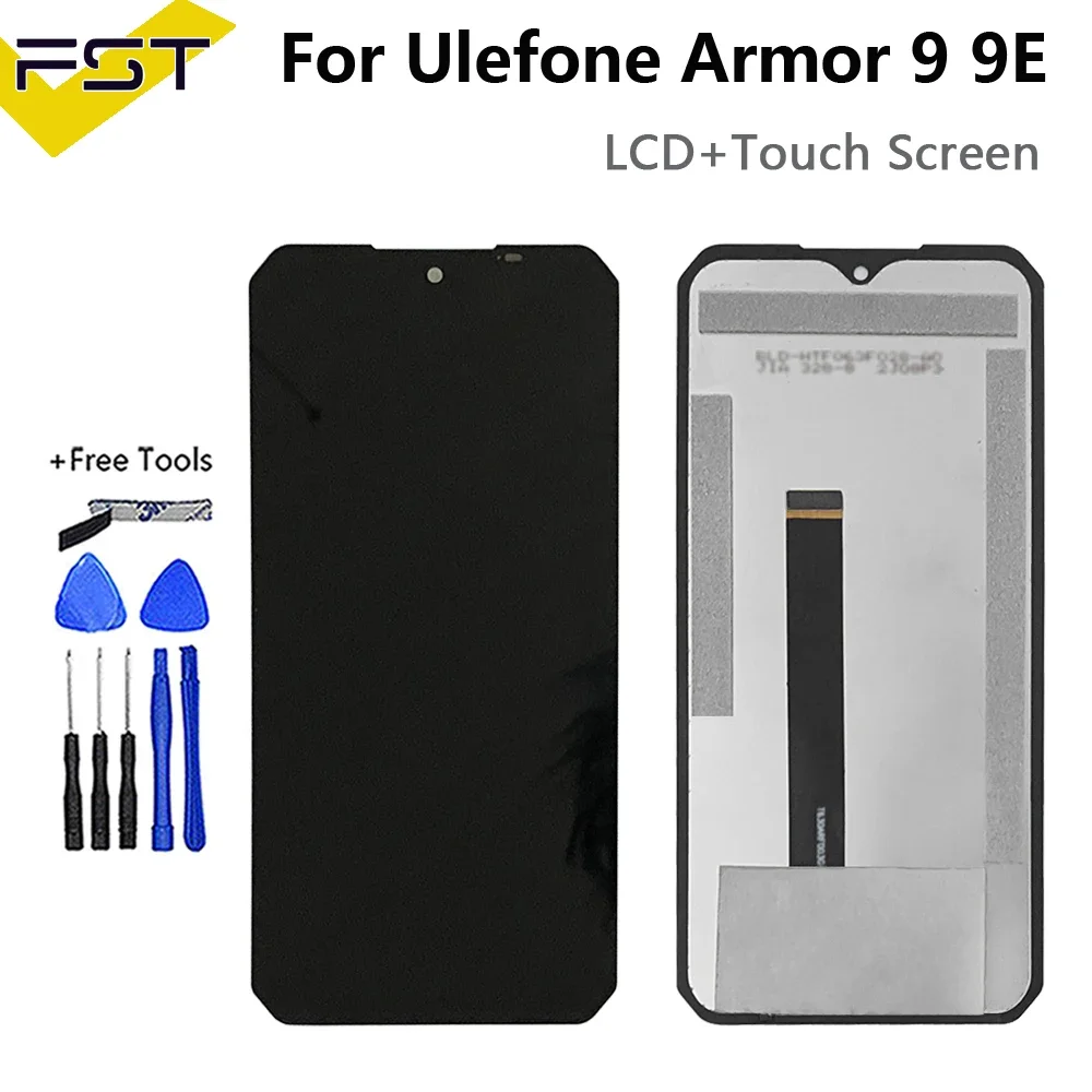 

Original For Ulefone Armor 9 LCD Display Touch Screen Digitizer Assembly For Ulefone Armor 9E Display Armor9 LCD Screen Sensor