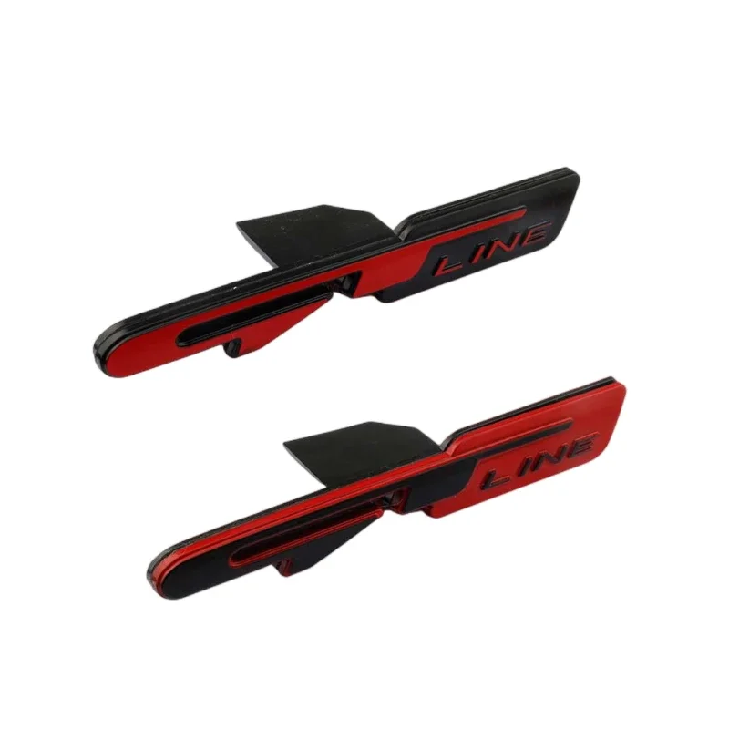 11.8x1.8 سنتيمتر سيارة معدنية الجبهة مصبغة شعار ملصق لكيا GT خط K3 K5 KX3 KX5 KX7 سورينتو Ceed ريو الروح فورتي أوبتيما #5