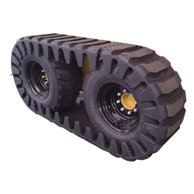 Rubber track outside tire of Skid Steer Loader equipment