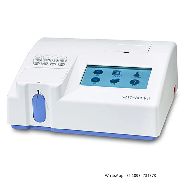 Urit 880 Vet Semi Automatic Chemistry Analyzer Biochemical Analyser for Veterinary