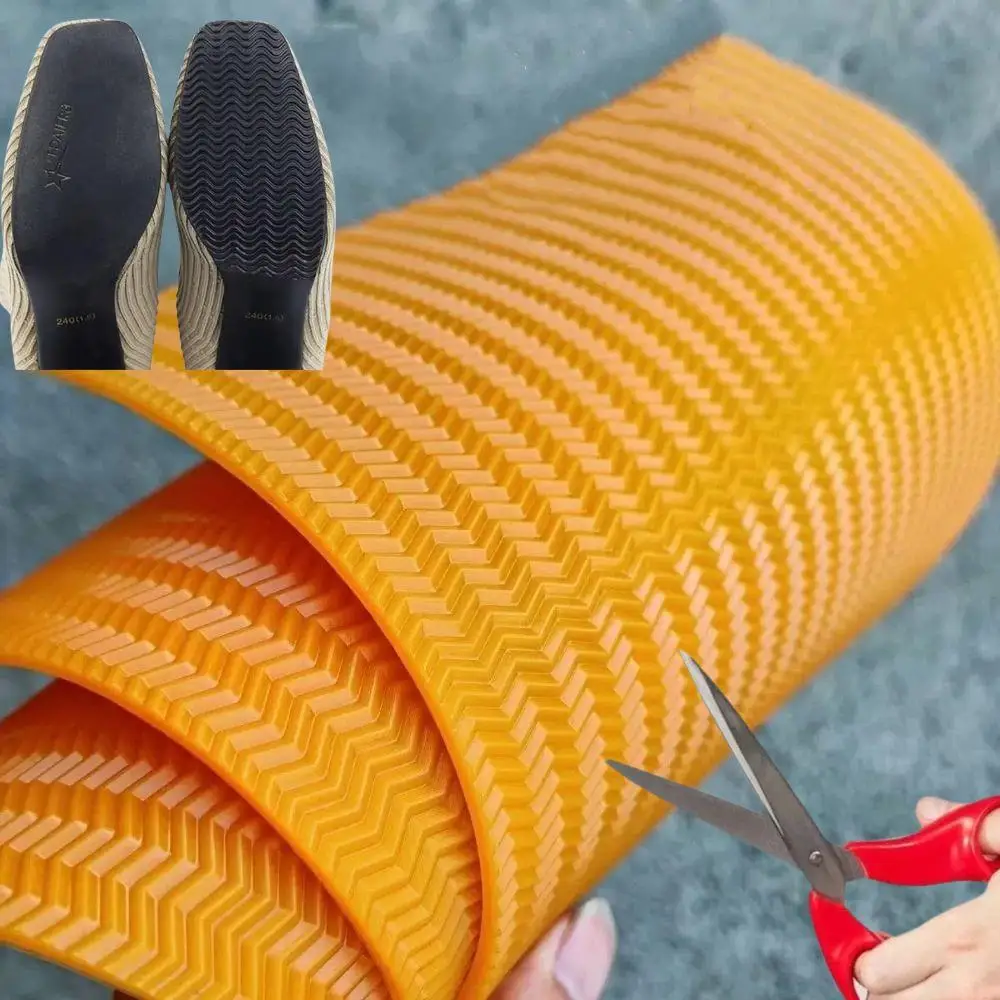 DIY Rubber Shoe Soles Non-Slip Wearable Soles Sticker Repair Outsole Insole Men Women Replaceable Pads Patch Sheet Mat Shoes Pad