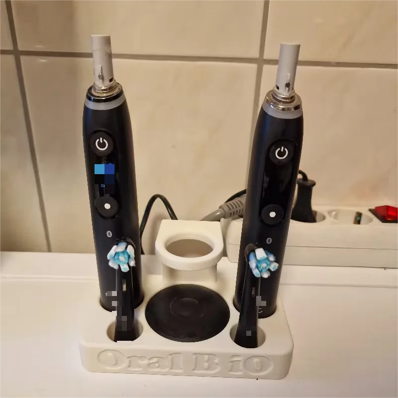 

1pc Electric Toothbrush Holder Base For Oral-B IO Electric Toothbrush Space Saving Modern Toothbrush Holder Bathroom Accessories