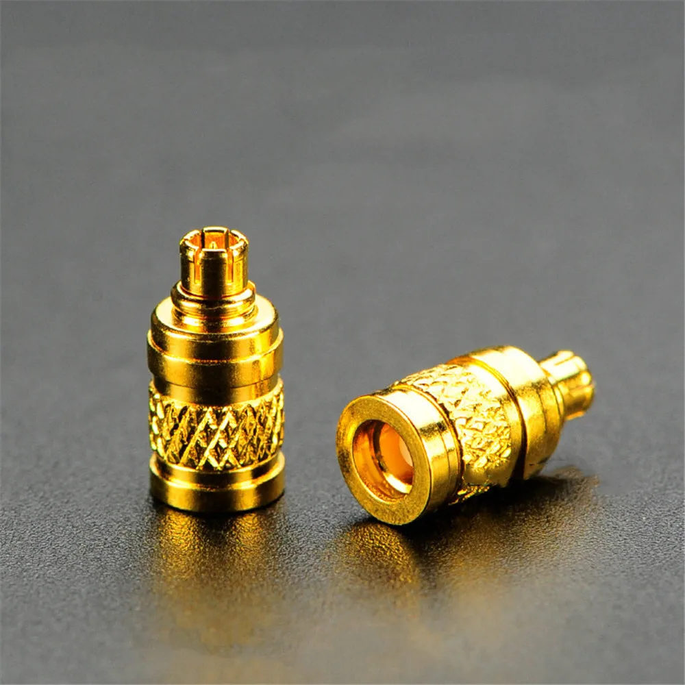 암 MMCX-수 금속 IEM 커넥터 어댑터, 이어폰 케이블 어댑터, 2 핀 0.78 A2DC IE500 IE900 IE40PRO IPX 이어 M9, 1 쌍