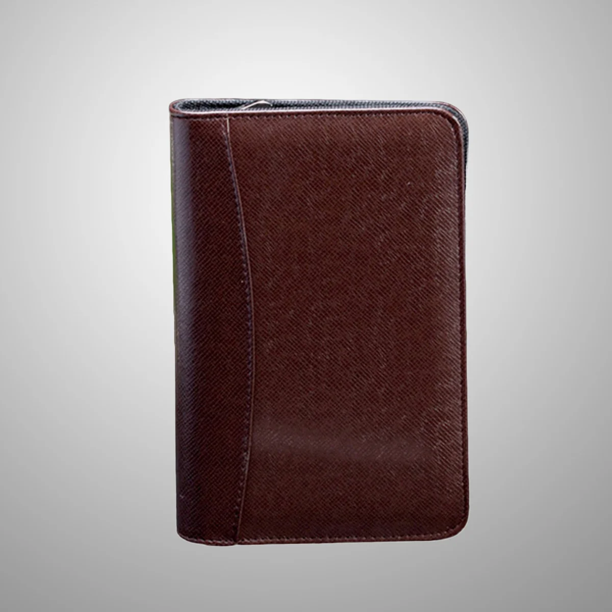 

Блокнот А5 на молнии с калькулятором, деловой ежедневник из ПУ для офиса, конференций, путешествий, с карманами для карт