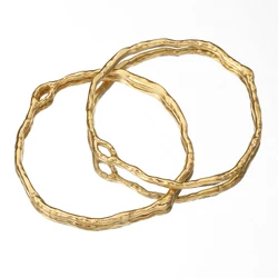 5pcs Stainless Steel Irregular Frame Bezel Blank Gold Color Charms Pendants Connectors for Earrings Necklace Jewelry Making DIY
