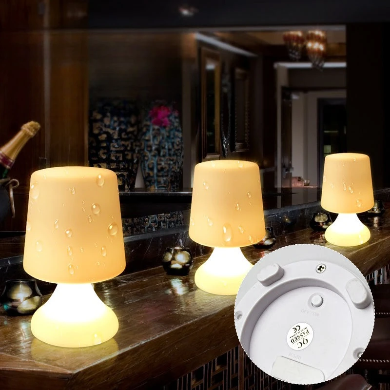 

Светодиодный пульт дистанционного управления с затемнением UBS, зарядка, портативная настольная лампа, современный домашний кабинет, спальня, прикроватная атмосфера, грибные настольные светильники
