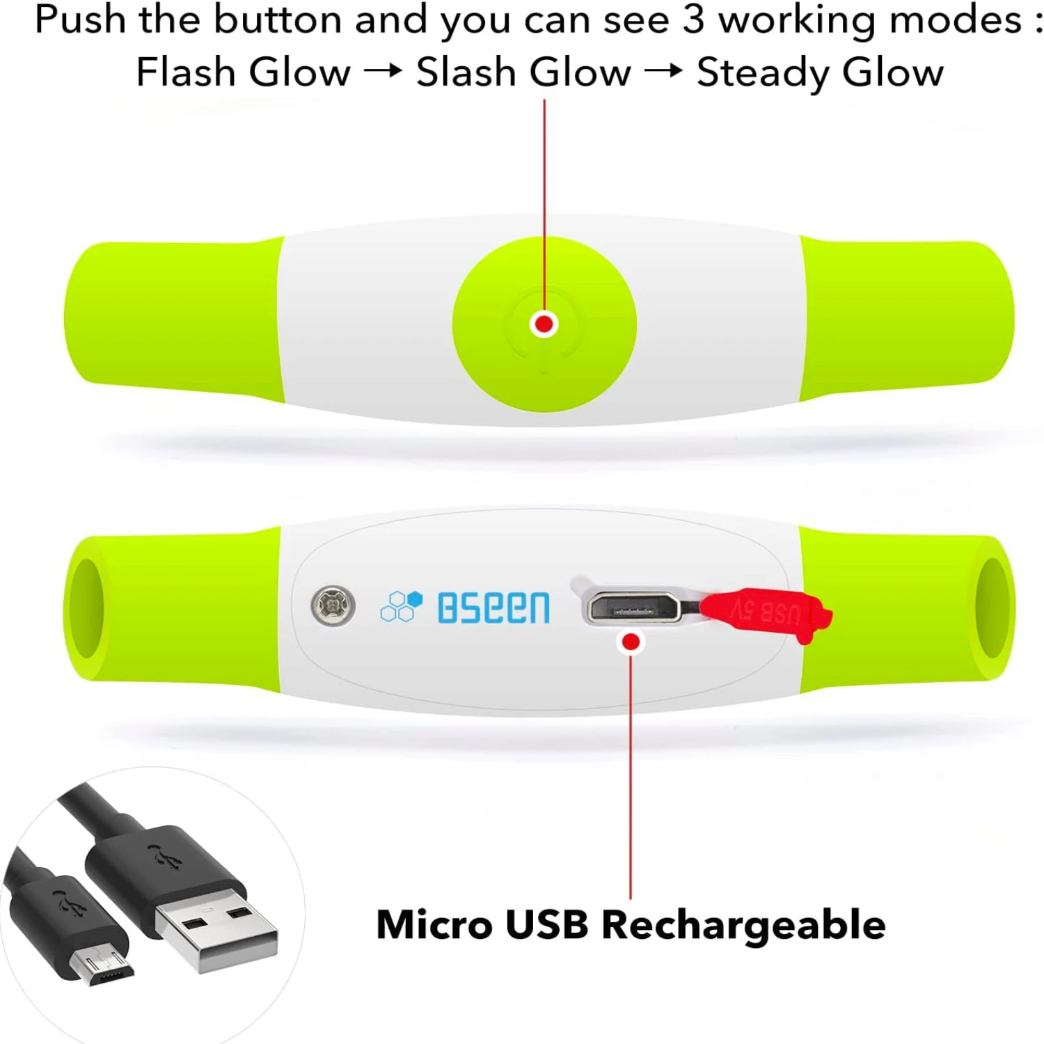 Highly Visible Illuminated LED Dog Collar with USB Rechargeable Flashing Light - Ensuring Safety for Small, Medium, and Large Do