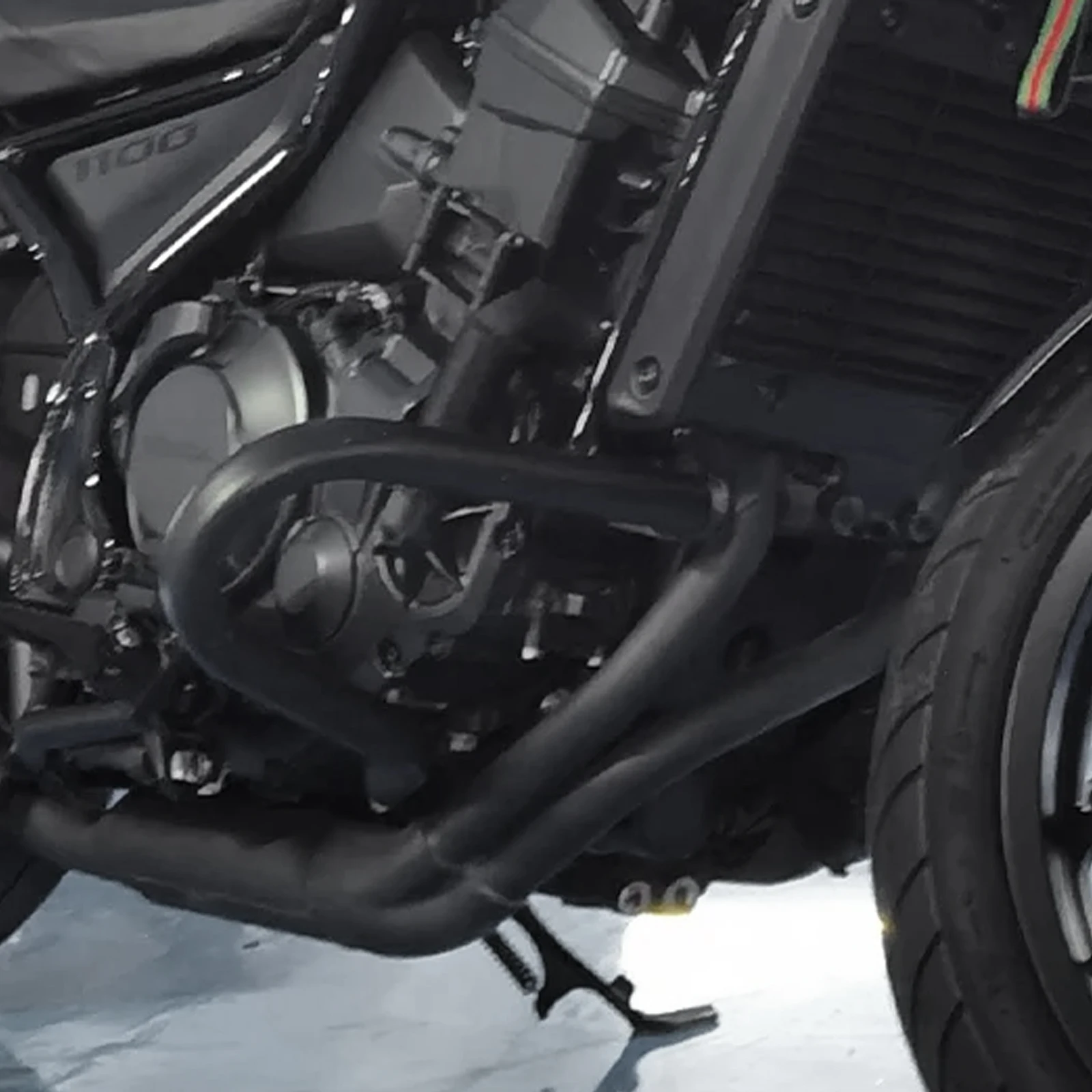 Pare-chocs de moteur en acier inoxydable, barre de Protection contre les chocs, curseur de protection pour carrosserie de voiture, adapté pour Honda Rebel 1100 CMX1100 CM1100 2020 – 2023