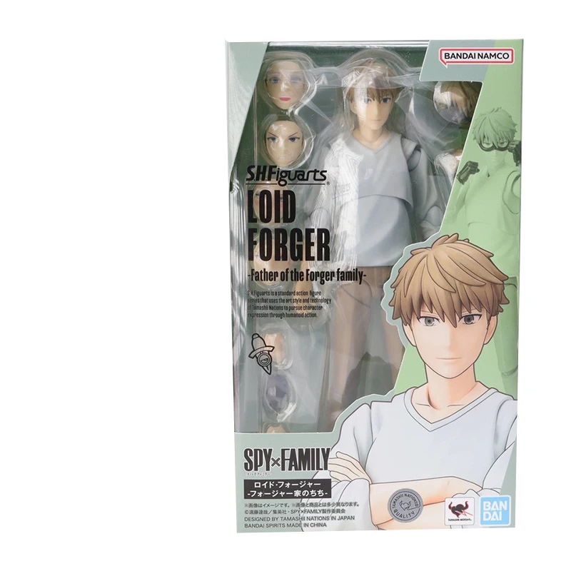 Stock BANDAI Original SHF SPY HOUSE SERIES JOEL Forger Model Movable Joint High Quality Handwork Collection