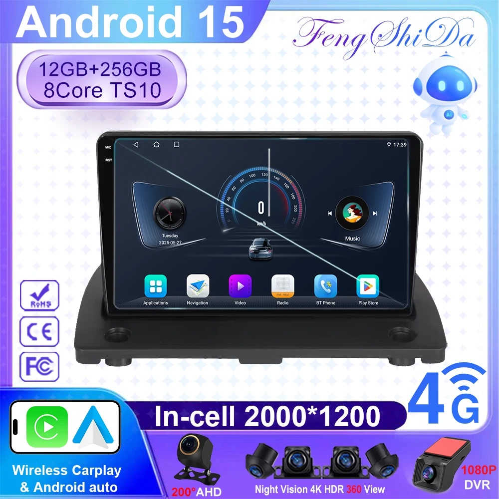 

Android 15 Audio For Volvo XC90 Android 2004 2005 2006 2007 2008 - 2014 Car Radio Multimedia GPS 2 din Android Autoradio CarPlay