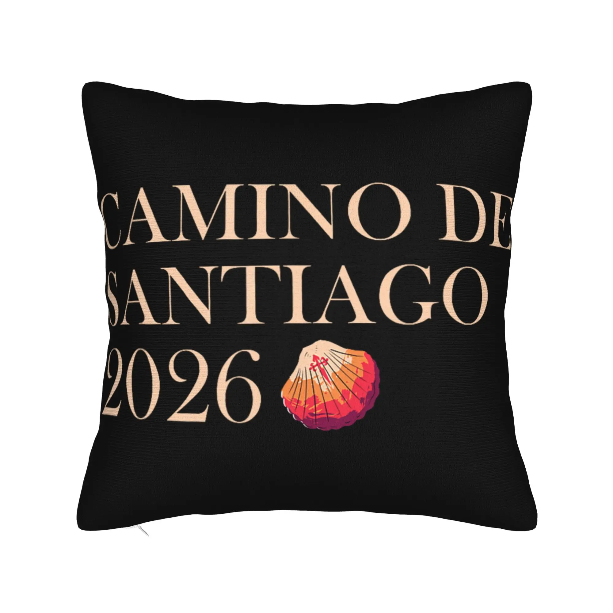 Camino de Santiago 2026  Pillow Cover Stuff Printing Cushion Cover Decorative  Throw Pillow Case Cover Home Multi-Size