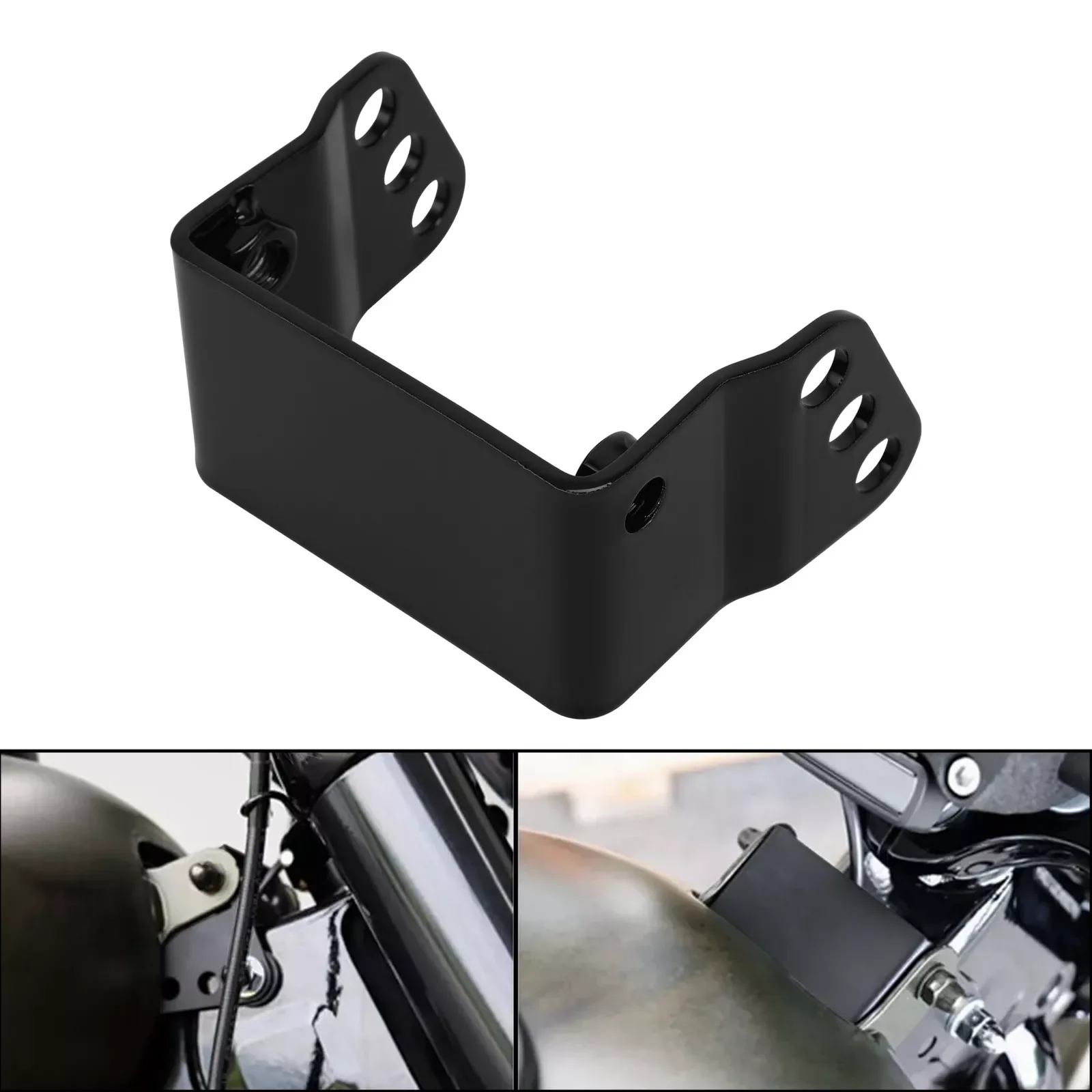 Motorcycle 35-55mm Gas Tank Riser Bracket Extension Lift Kit For Harley Softail Standard Street Bob FXBB 2018-2024