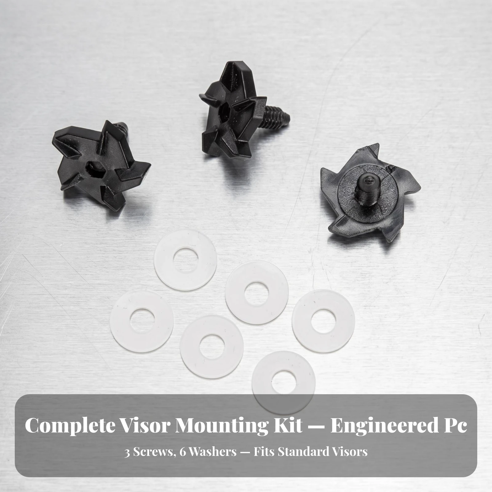 Helmet Visor Screws Compatible Visor Screw Kit Long-Lasting High-Strength for Riders, Quick Repairs