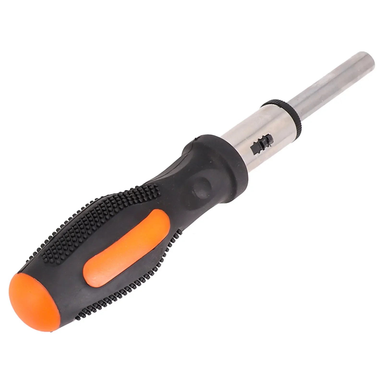 1PC 6.35mm Screwdriver Handle Straight Ratchet Screwdriver Extension Socket Ratchet Screwdriver Handle Mutilfunction Repair Tool