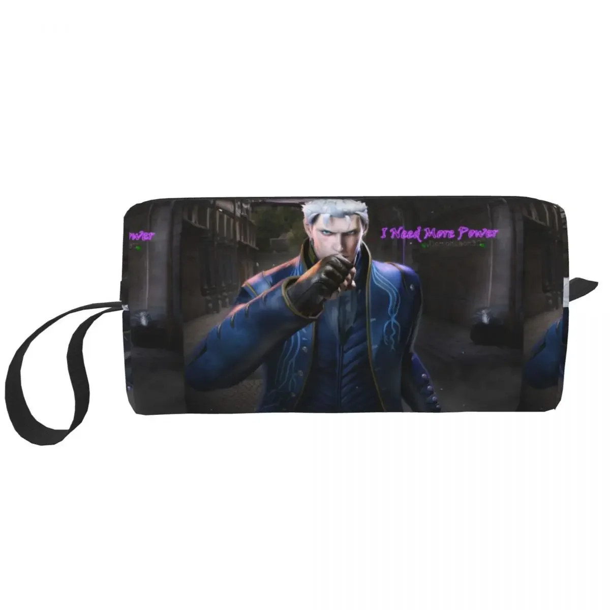 Vergil From The Devil May Cry Series Pencil Cases Big Capacity Pen Bags Pen Box Pencil Pouch For Boys Girls Students Makeup Bag