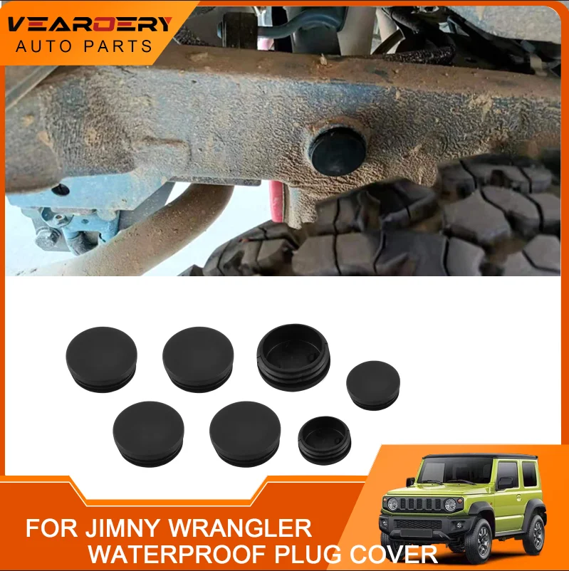 

For Suzuki Jimny 2019-2021 Chassis Waterproof Plug Cover 7 Automotive Accessories