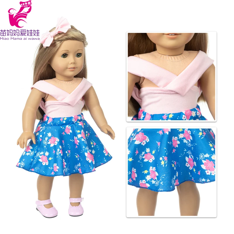 Doll Dress 18 Inch American OG Girl Doll Dress Toys Doll Clothes Baby Girl Gift