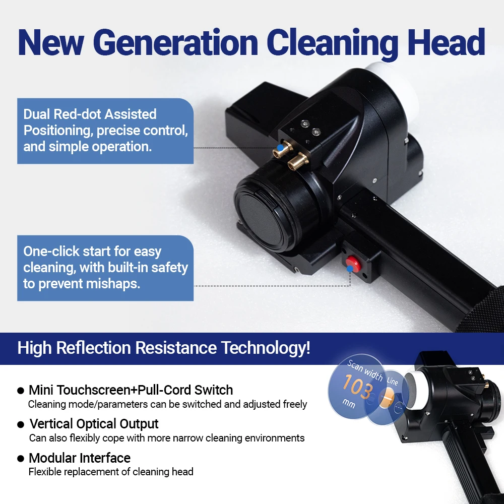 منظف الأرضيات المحمول GT500W الصناعي، حجر النبض المعدني