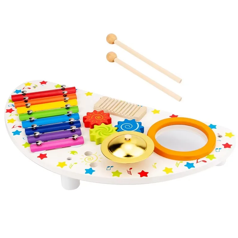

Children Wooden Percussion Instruments Music Games Education Learning Toys Tabletop Boys Girls