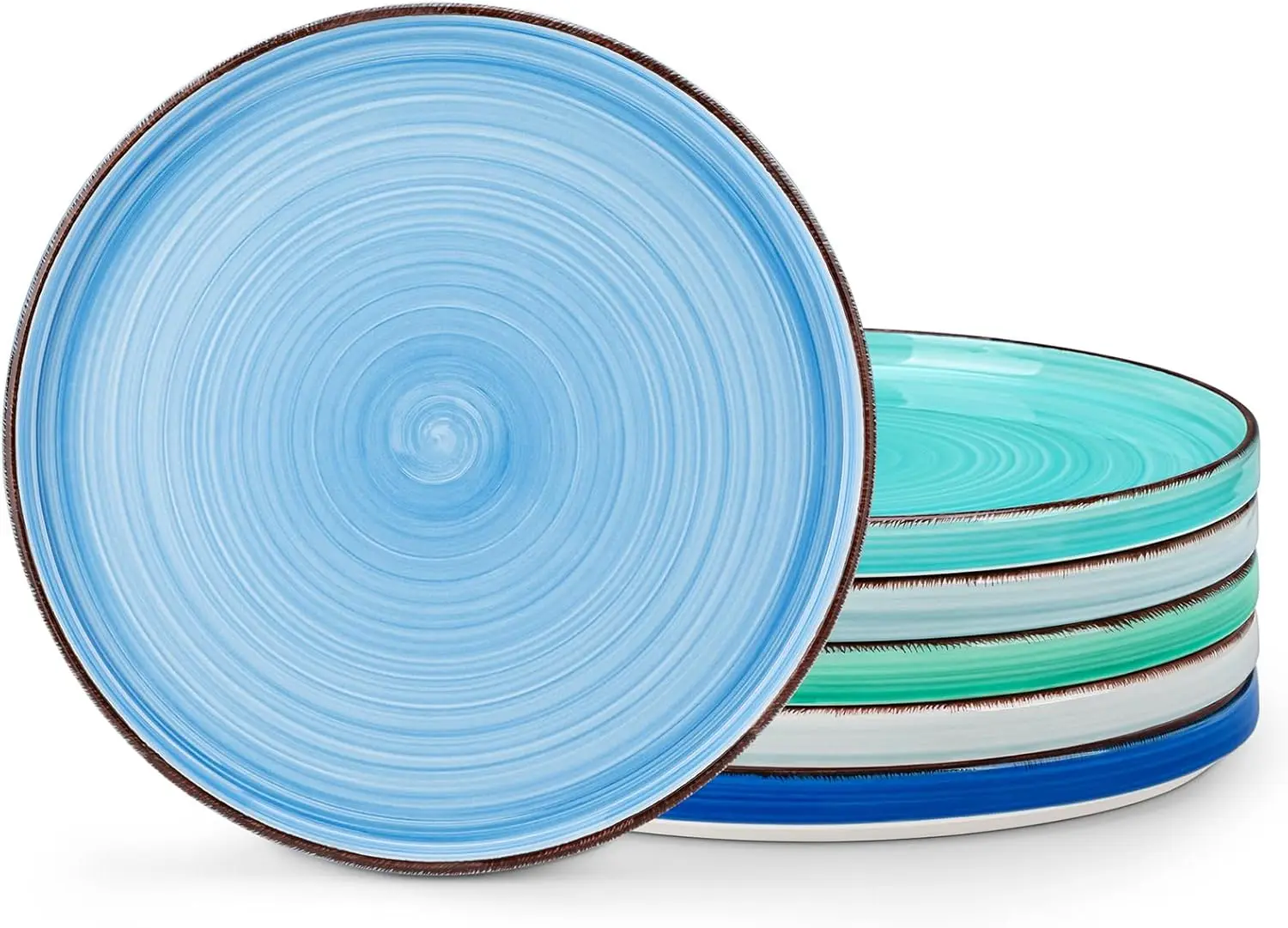 

Bonita 10.5 Inch Dinner Plates, Ceramic Dinner Plate Set, Dinner Plates Set of 6, Large Dinnerware