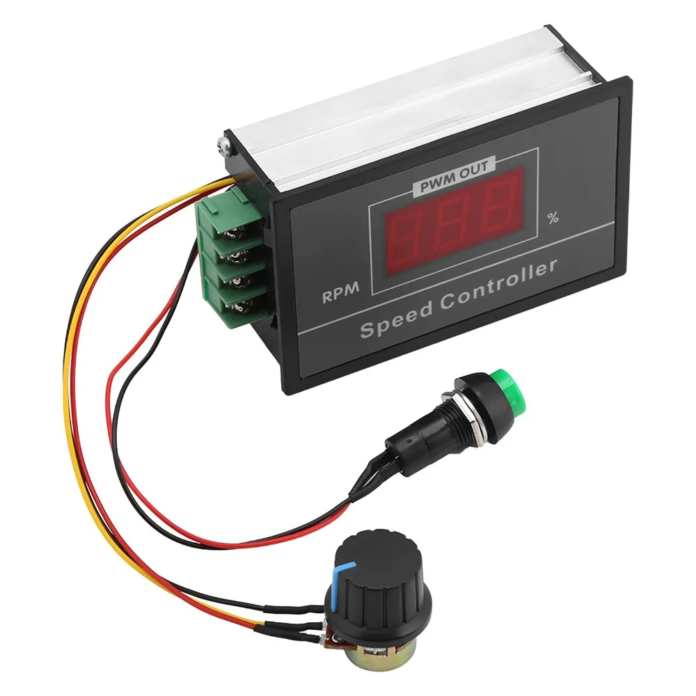 6-60V Input Voltage DC Motor Speed Controller PWM Control 30A Current Rating Variable Speed Controller Circuit Board Design