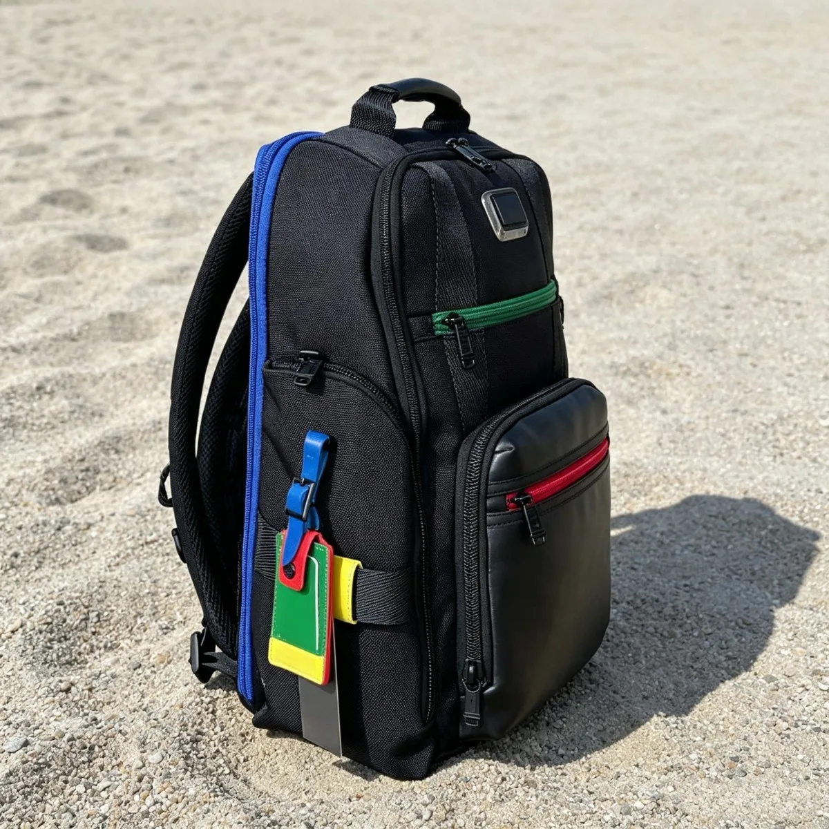 28L Large Capacity Outdoor Hiking Backpack for Men, Durable Ballistic Nylon Casual Bag for Daily Commute & Business Travel view 2
