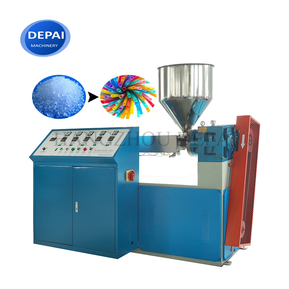 Bamboo Fiber PP Drinking Straw Extruding
