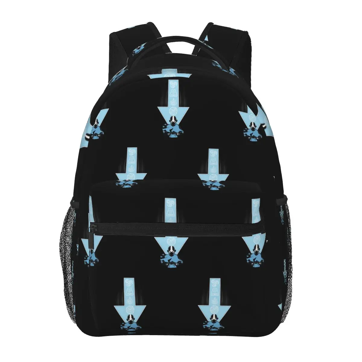 Avatar Aang Arrow Student Backpack School Bag Hiking Travel Daypack for Men Women Fashion Bookbag Shoulder Bags