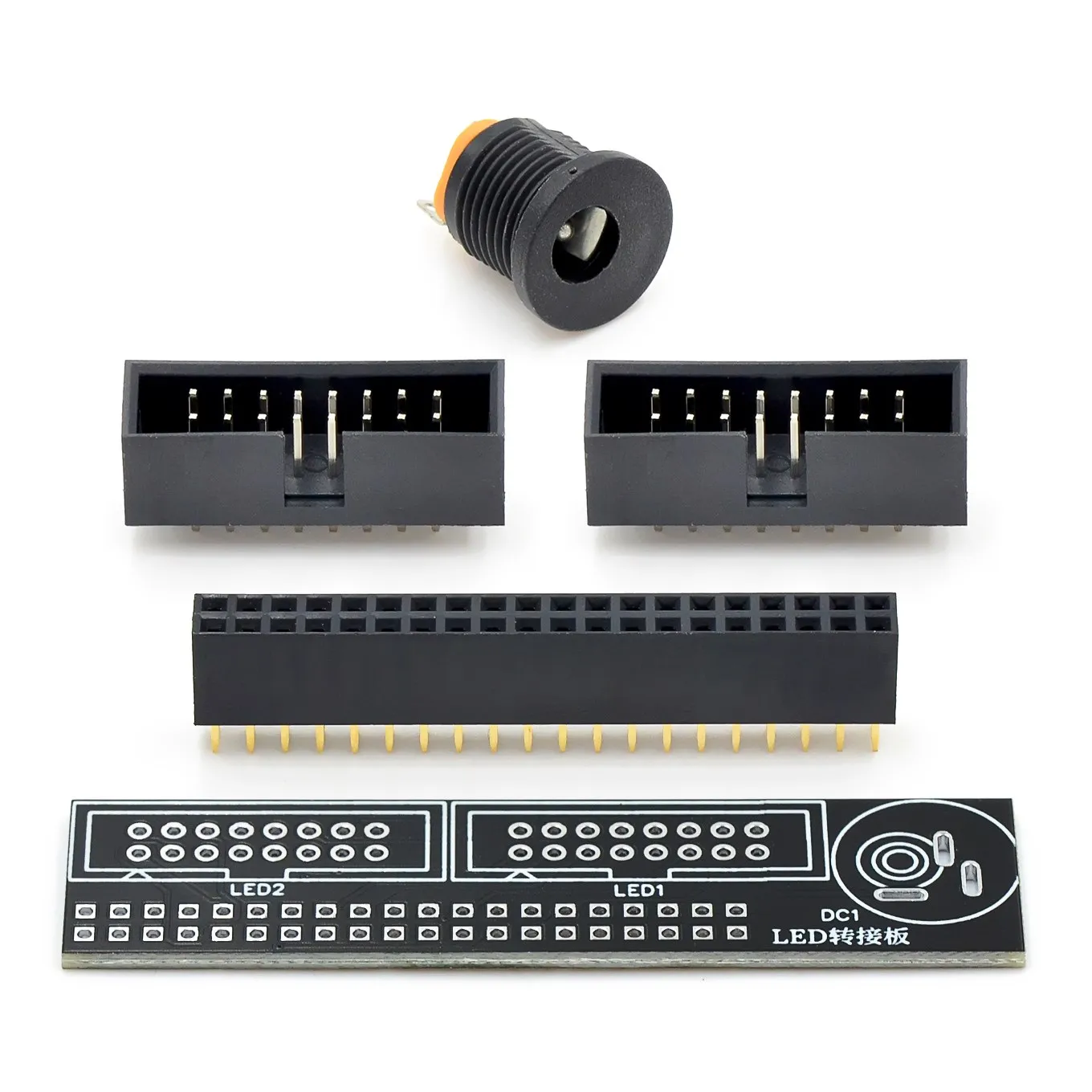 Conversion board for for Raspberry Pi to HUB75 for Raspberry Pi GPIO controlled RGB LED display