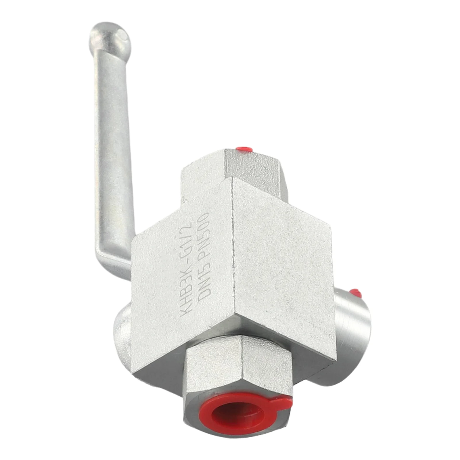 Carbon Steel Hydraulic High Pressure Ball Valve 3 Way Tee Type 500 Bar for mwp For Strong for media Carbon Steel