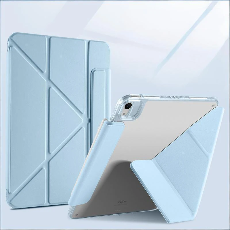 

Case For iPad Air Pro 11 12.9 13 A16 2025 2026 M2 M3 M4 Mini Stand Cases 10.2 10.9 4 5 6 7 8 9 10th 11th 12th Gen Clear Cover