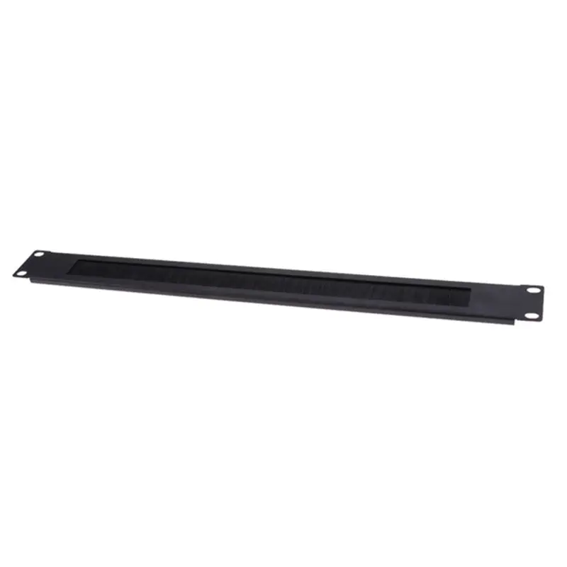 m51k-4pcs-1u-19inch-rack-mount-blanking-plate-rack-mounting-blank-network-brush-panel-server-cabinet-cable-management