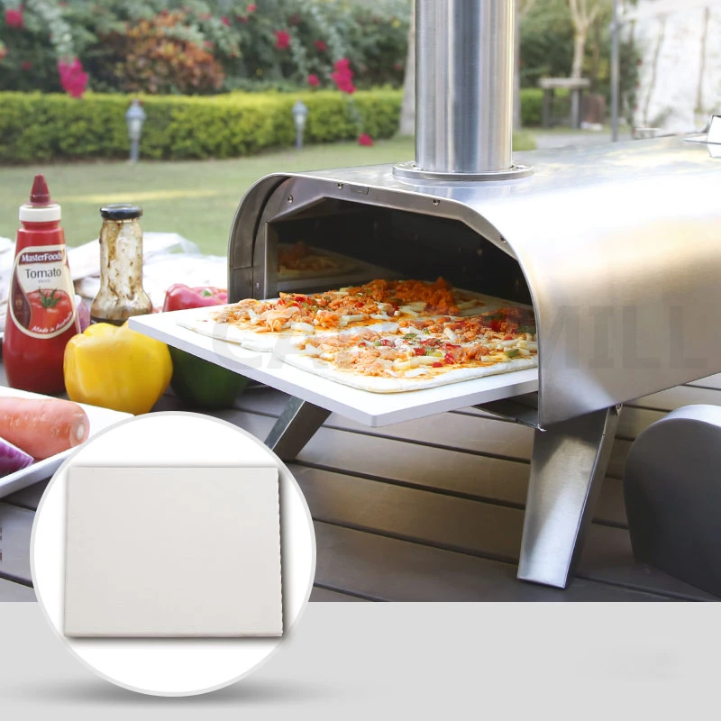 Home Outdoor Portable Pizza Oven Wood Pellet Burning Pizza Maker Baking Oven Outside Griller Steak Oven