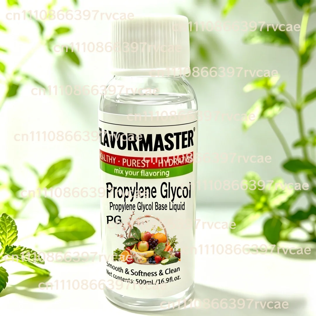 FLAVOR MASTER ®   Base Líquida Mixta VG PG de Alta Calidad, Propilenglicol y Glicerina Vegetal 50/50 70/30, 500mL en Botella