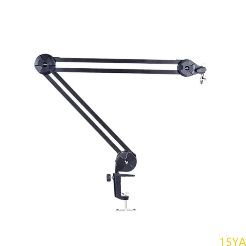 

15YA 360 Degree Rotatable Mic Boom Arm Bracket Rack with Desk Clamp for Studio Use