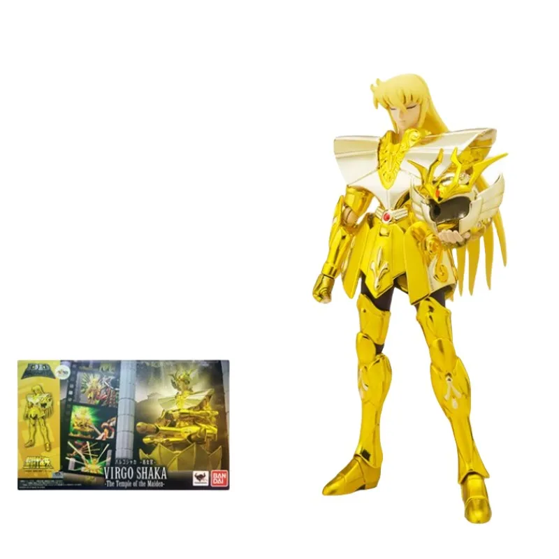 Original Bandai Saint Seiya Cloth Myth Ex Virgo Shaka Virgo Shaka Revival 1.0 In Stock Anime Figures Model Toys Cool Toy Gifts