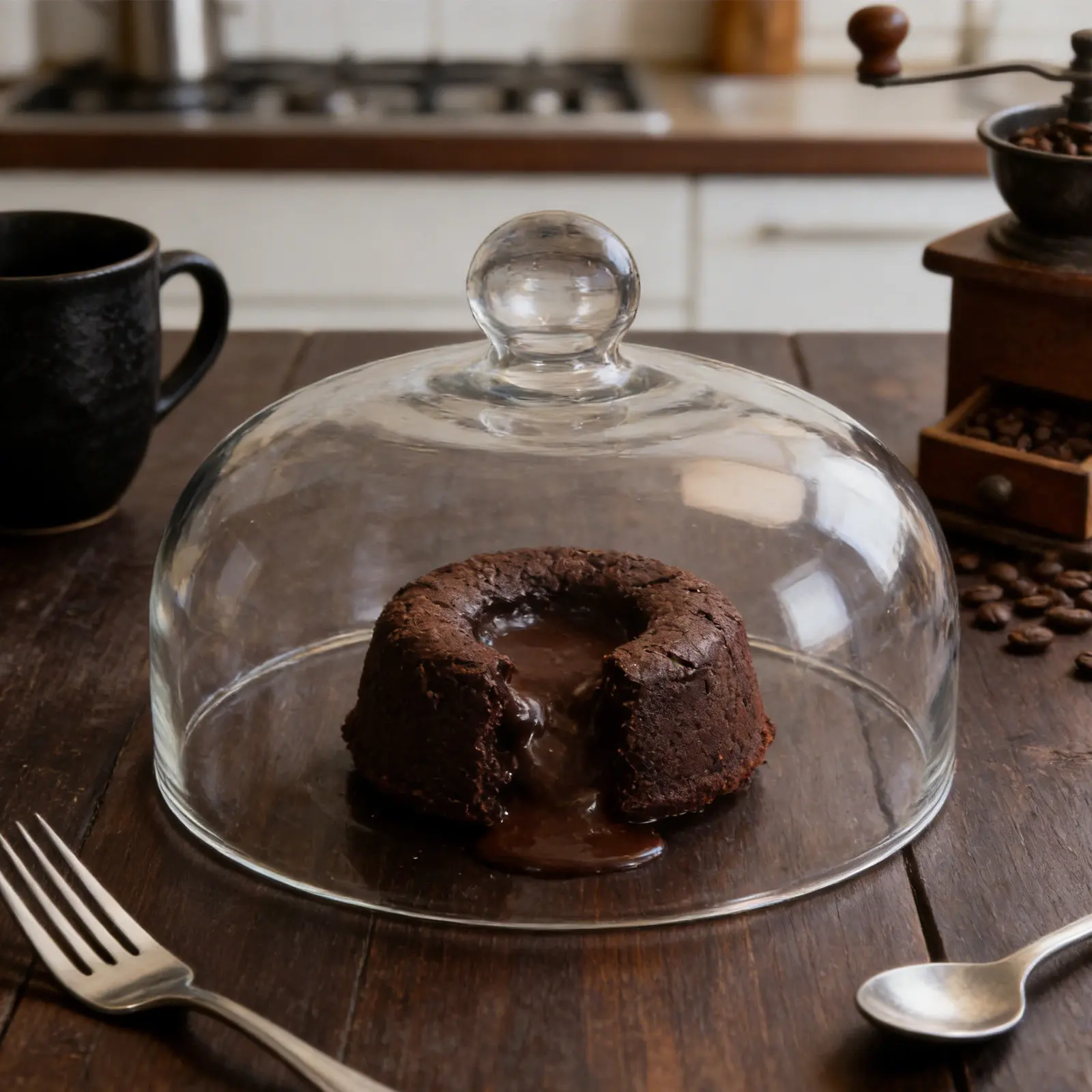 Clear Glass Microwave Cover Cake Dome Dome 8.5x6.3 Inch Round Cupcake Stand Lid Food Serving Platter Splash Guard