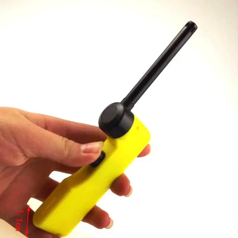 Foldable Fire Lance Torch Lighter Compact Butane Jet Flame Spray Gun Igniter-Heavy-Duty Kitchen BBQ Camping Outdoor Cooking Tool