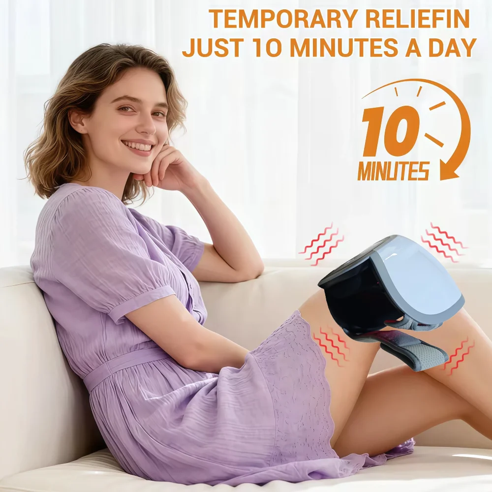 

Electric Red Light Knee Massager Heating Vibration Air Pressure Physiotherapy Instrument For Knee Joint Relaxing Pain Relief