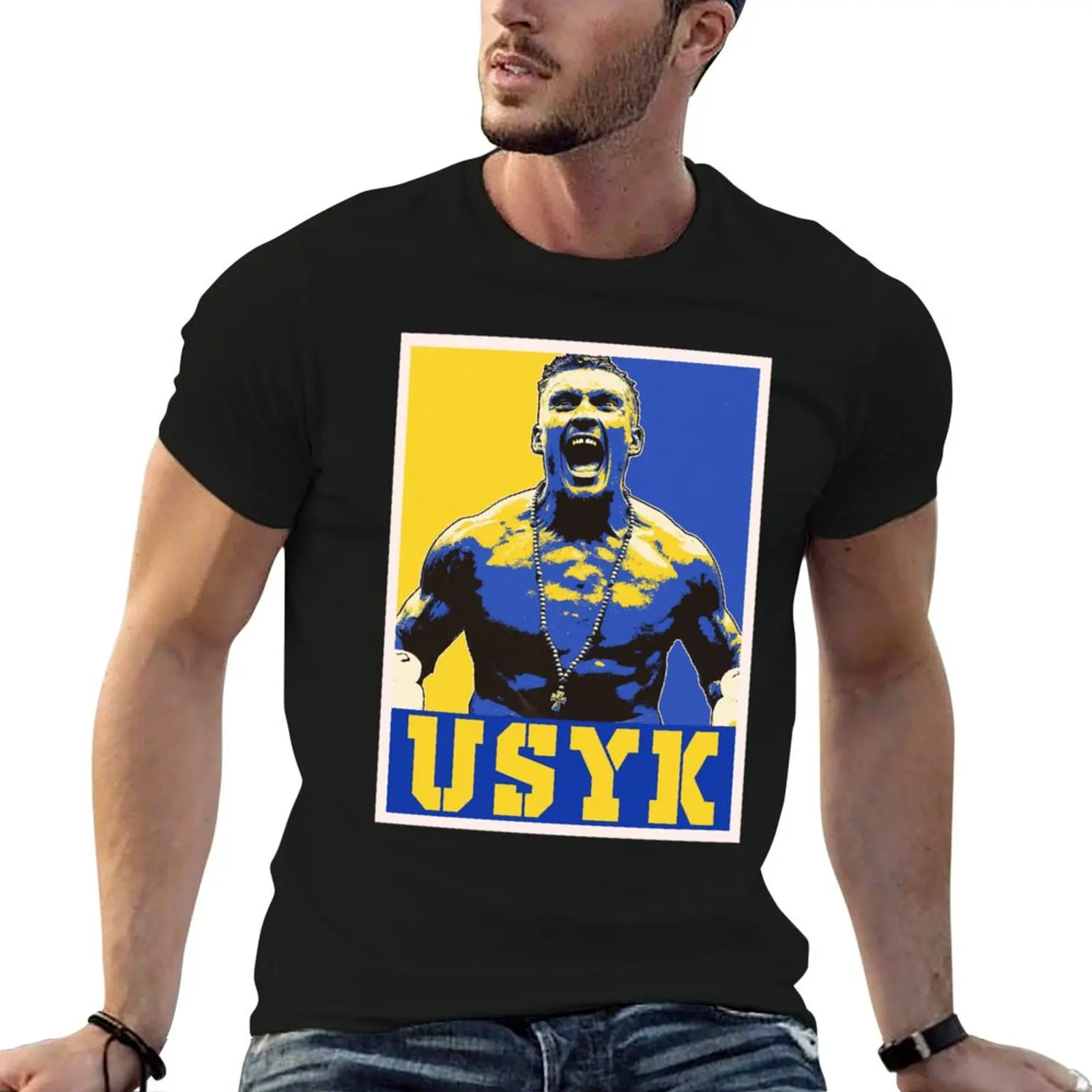 

Oleksandr usyk T-Shirt korean fashion sweat men tshirt