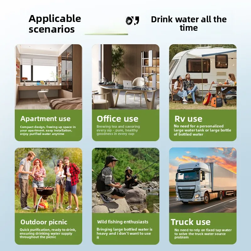 Water Purifier Convenient Water Purifier Vehicle Direct Drinking Filter Reverse Osmosis Water Purifier